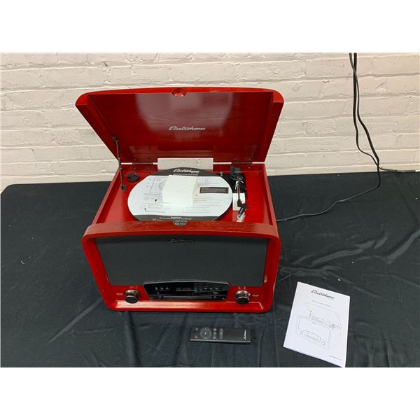 Electrohome 7-in-1 Vinyl Record Player, CD Player, + Model #RR75C
