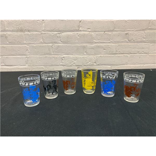 Lot of 6 Swanky Swigs Juice Cups