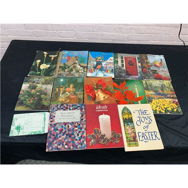 Lot of 14 Mostly Ideals Poetry & Writing Booklets Christmas, Easter, Home & Garden