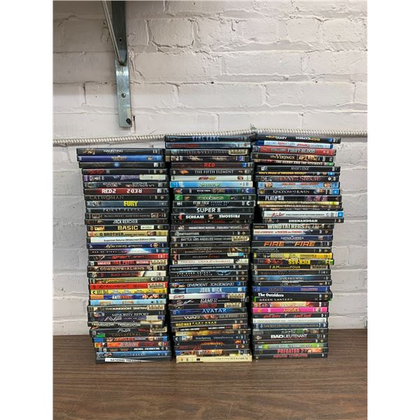 Lot of 110+ DVD Movies Unsorted Various Titles / Genres