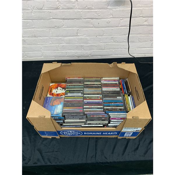 Crate of 120+ CDs Various Genres
