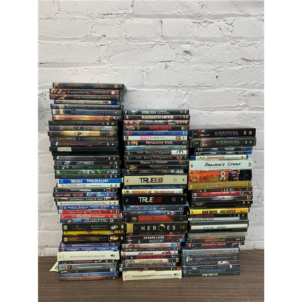 Approx 90 DVD Movies Various Titles