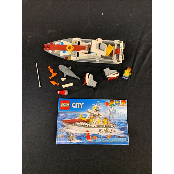 LEGO CITY: Fishing Boat (60147) 99% Complete With Instructions