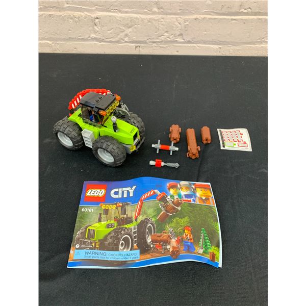 LEGO City 60181 Forest Tractor 99% COMPLETE W Manual