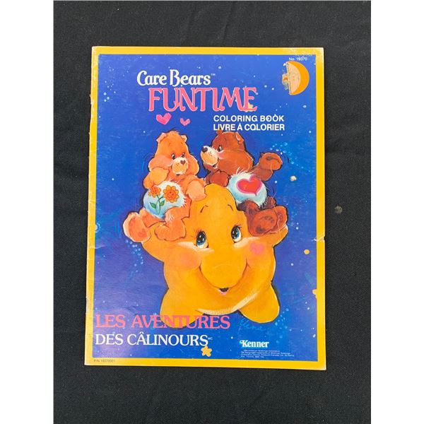 Vintage 1984 Care Bears Funtime Coloring Book Kenner