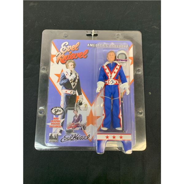 EVEL KNIEVEL 8" FIGURES TOY COMPANY ACTION FIGURE MEGO RETRO STYLE 2012