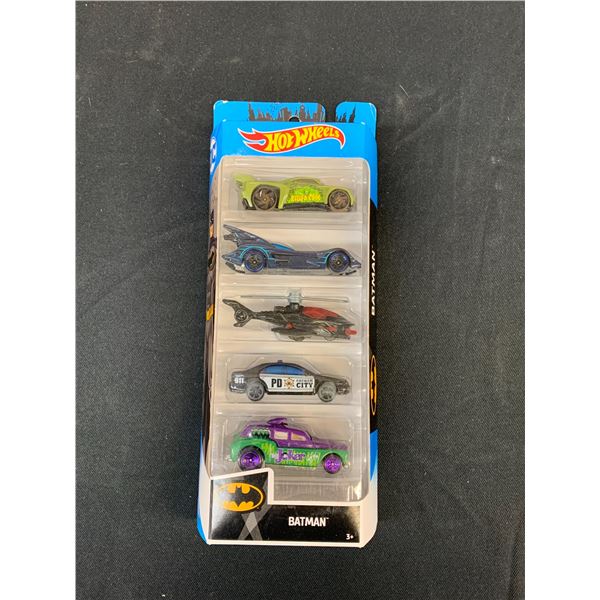 HOT WHEELS DC BATMAN 5 Pack 2018 Character Themed COLLECTOR MODELS Hot Wheels