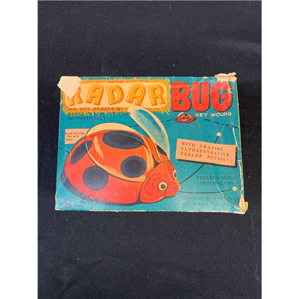 Key Wound Radar Bug Vintage Toy