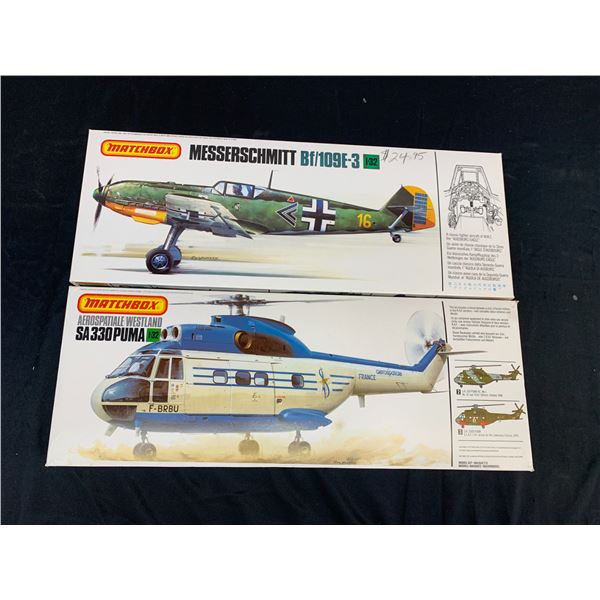 Lot of 2 Matchbox Model Kits 1/32 Scale PK-507 and PK-502