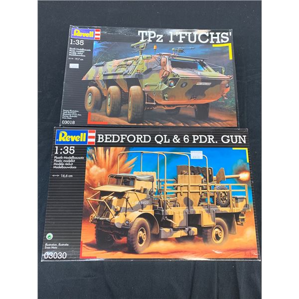 Lot of 2 Revell 1/35 Scale Model Kits #03030 and #03018