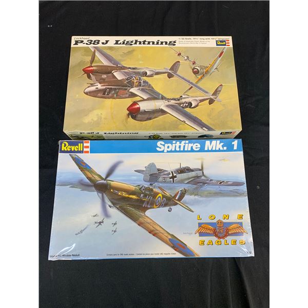 Lot of 2 Revell Model Kits 1/32 Scale #4555 and #H-280