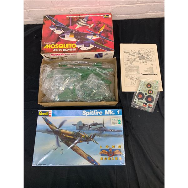 Lot of Revell Model Kits 1/32 Scale #4555 and #H-180