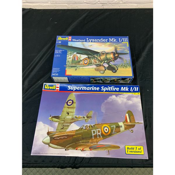 Lot of 2 Revell Model Kits 1/32 Scale #04710 and #85-5516