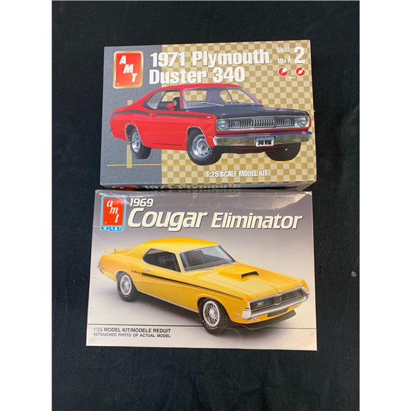 Lot of 2 AMT 1/25 Scale Model Kits #6960 and #31232