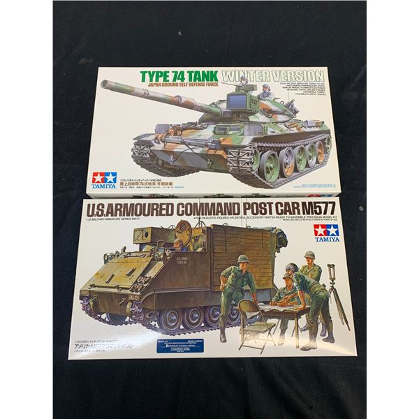 Lot of 2 TAMIYA Model Kits 1/35 Scale #35071 and #35168