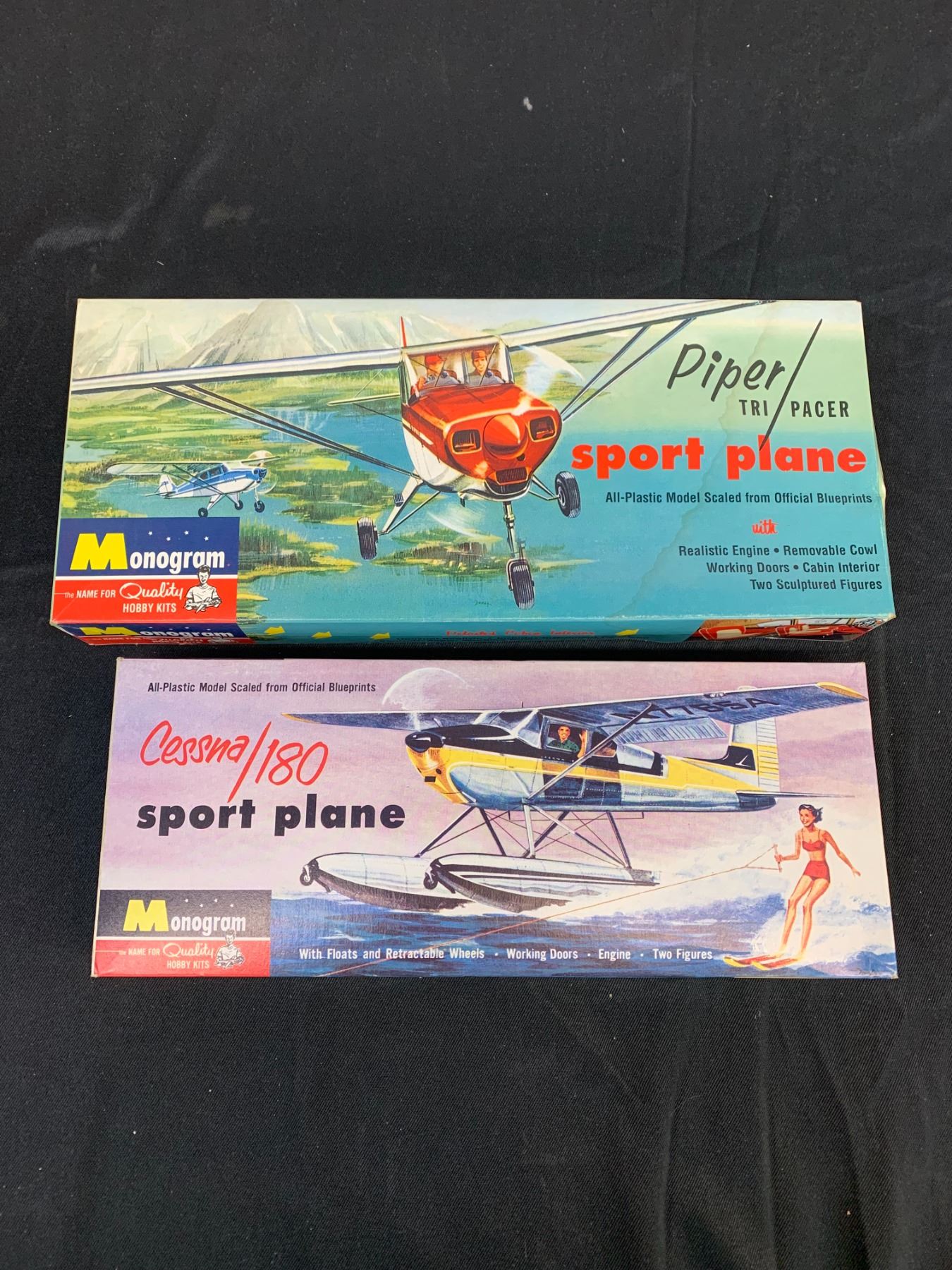 Lot of 2 Monogram Model Kits #0025 and #0026M0100
