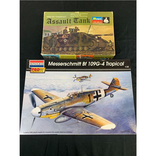 Lor of 2 Monogram Model Kits 1/32 Scale #85-5981 and #6861