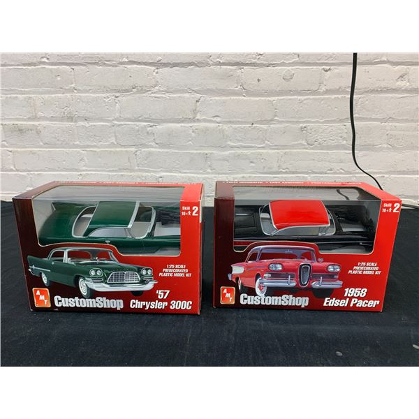 Lot of 2 1/25  Scale AMT Model Kits #30245 and #30247