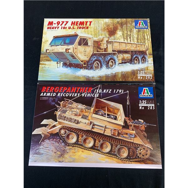 Lot of 2 Italeri Model Kits 1/35 Scale #292 and #285