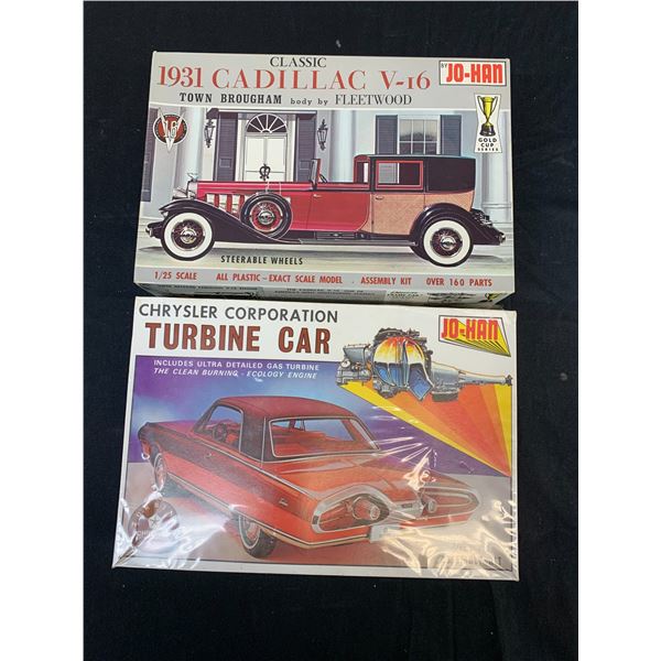Lot of 2 Jo-Han Model Kits 1/25 Scale #GC-300 and #GC-731:200