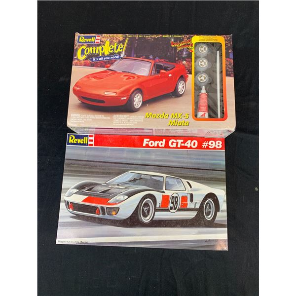 Lot of 2 Revell Model Kits 1/24 Scale #7131 and #85-2156