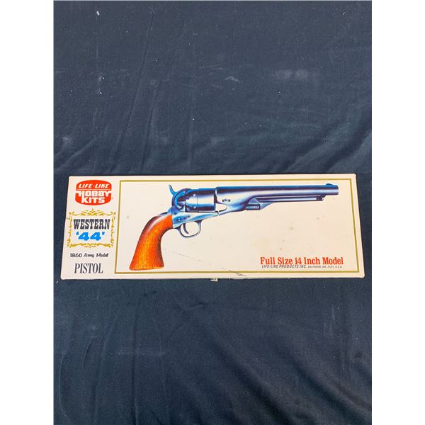 Life-Like Hobby Kits Western '44' 1860 Army Model Pistol Plastic Model Kit