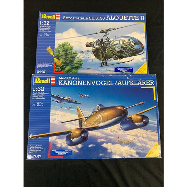 Lot of 2 Revell 1/32 Scale Model Kits #04757 and #04401