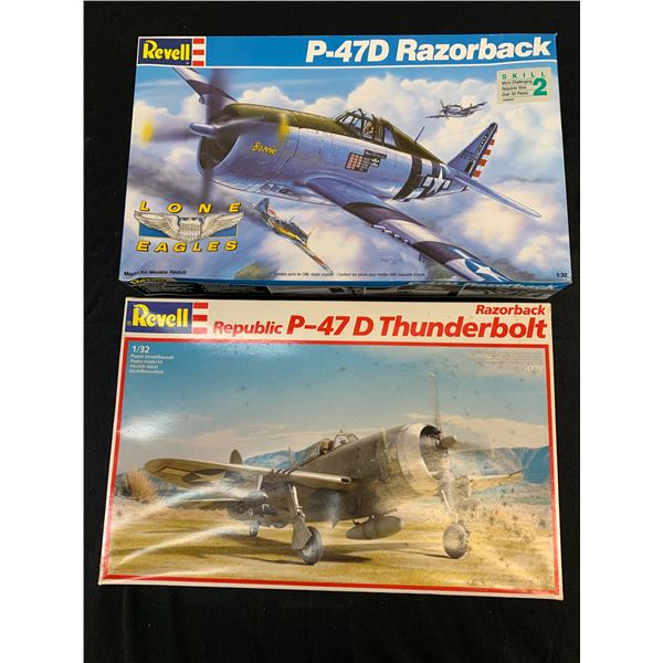 Lot of 2 Revell Model Kits 1/32 Scale #4779 and #4554
