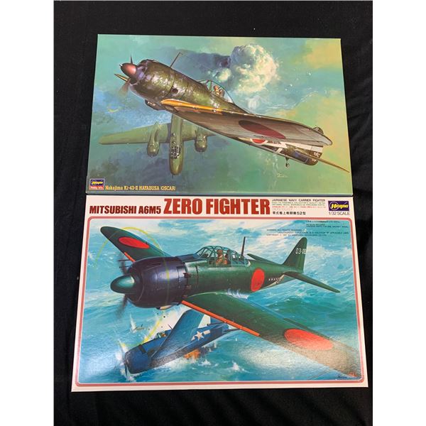 Lot of 2 Hasegawa Model Kits 1/32 Scale #S011:1300 and ST3:2600