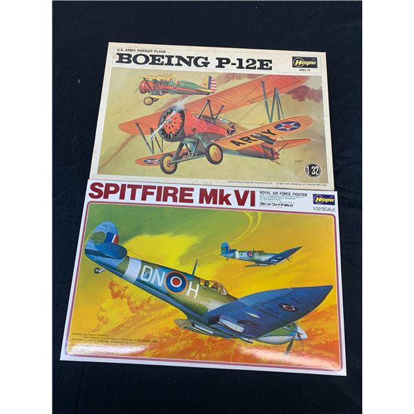 Lot of 2 Hasegawa 1/32 Scale Model Kits #S019:1300 and #JS-061