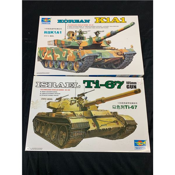 Lot of 2 Trumpeter 1/35 Scale Model Kits #MM-00339 and #MM-00331