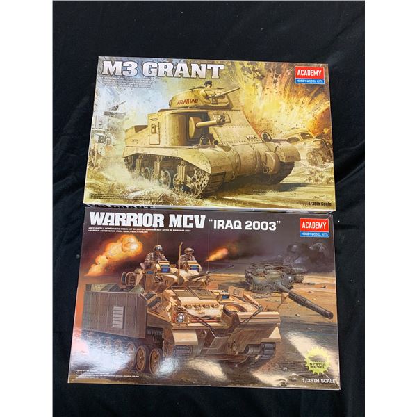 Lot of 2 Academy 1/35 Scale Hobby Model Kits #13201 and #13212