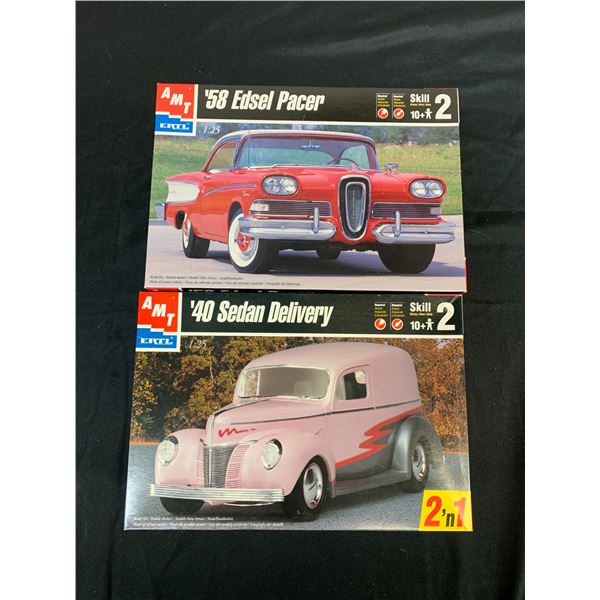Lot of 2 AMT Model Kits 1/25 Scale #8215 and #30032