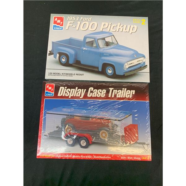 Lot of 2 AMT 1/25 Scale Model Kits SEALED #8216 and #6487