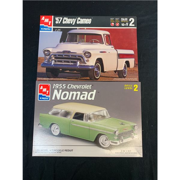 Lot of 2 AMT 1/25 Scale Model Kits #6308 and #8320