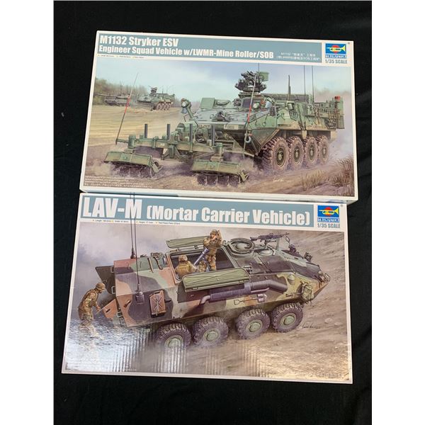 Lot of 2 Trumpeter 1/35 Scale Model Kits #00391 and #MM132