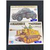 Image 1 : Lot of 2 Tamiya Model Kits 1/35 Scale #35060 and #35051