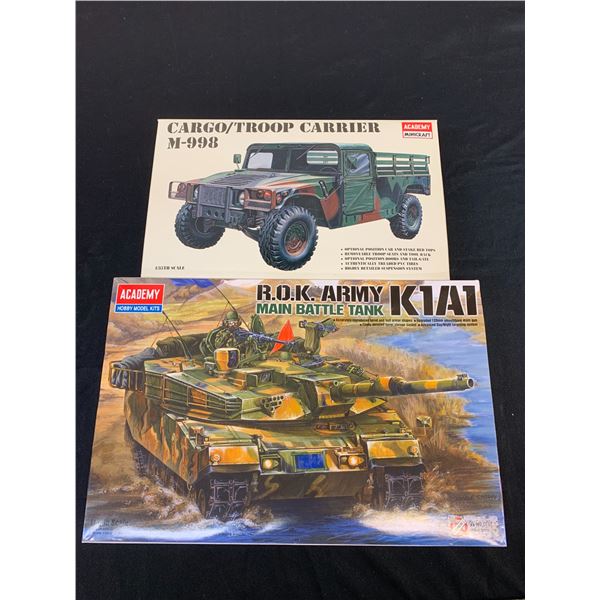 Lot of 2 Academy Model Kits 1/35 Scale #13215 and #1362