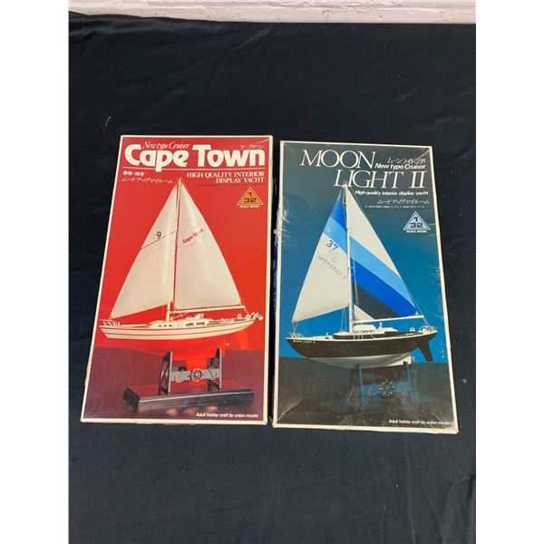 Lot of 2 Union New Type Cruiser 1/32 Scale Boat Model Kits #No 26-8