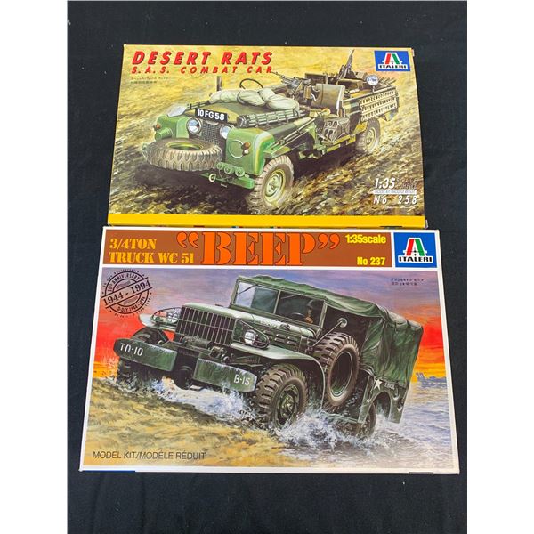 Lot of 2 Italeri Model Kits 1/35 Scale #237 and #258