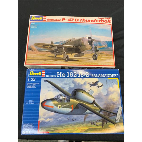 Lot of 2 Revell 1/32 Scale Model Kits #04723 and #4779