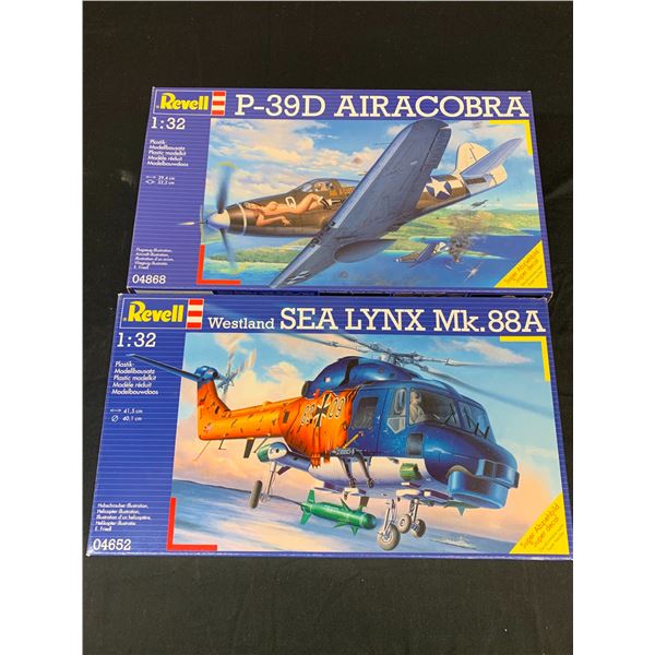 Lot of Revell 1/32 Scale Model Kits #04652 and #04868