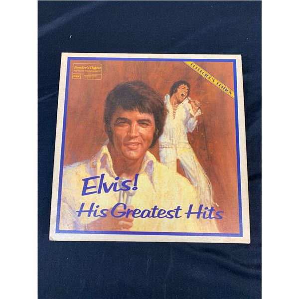 Elvis, His Greatest Hits Readers Digest Record Box Set
