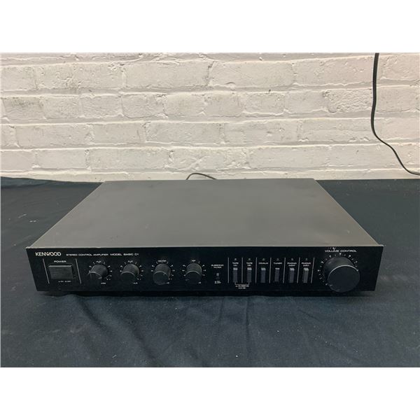 Kenwood Stereo Control Amplifier Model Basic C1