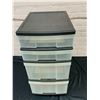 Image 3 : Plastic Rolling 3-Drawer Storage Cart