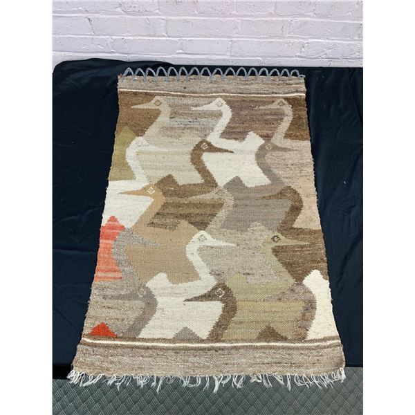 Knit Woven Tapestry Rug 24" x 34"