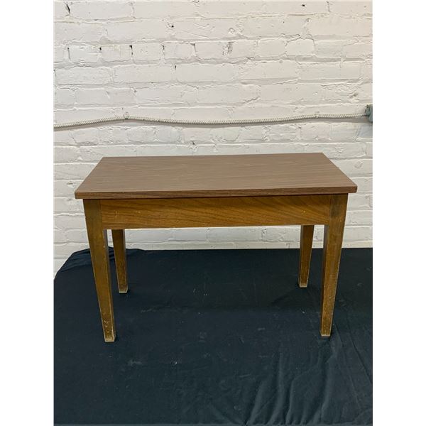 Wooden Piano Bench 19" x 29" x 14" w Storage