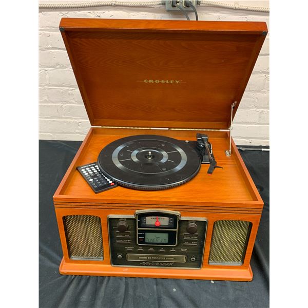 Crosley Radio, Turntable & CD Player Model CR254