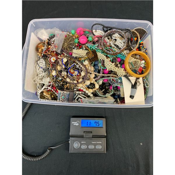 11lbs of Unsorted Costume Jewelry