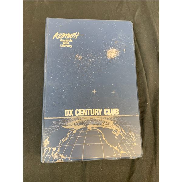 Azimuth Awards QSL Library DX Century Club Binder, Full